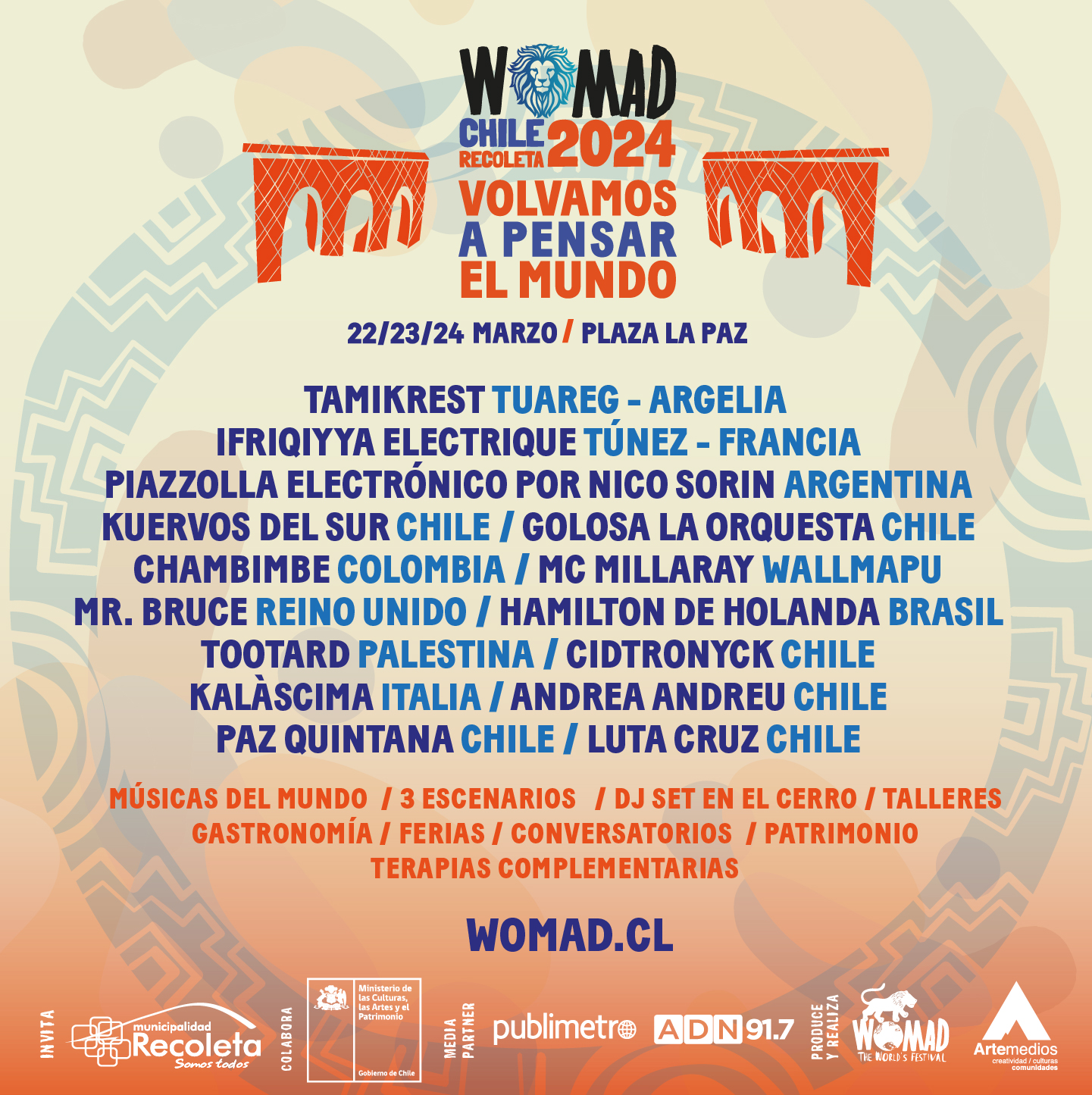 WOMAD 2024: entradas ya se encuentran disponibles